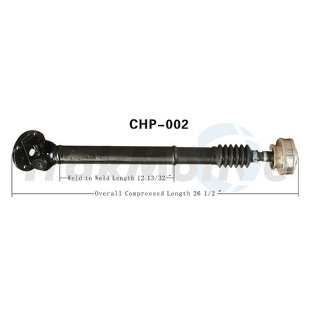 SURTRACK AXLE Drive Shaft Assembly, Chp-002 CHP-002